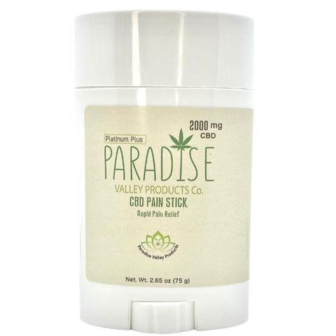 New Paradise Valley Products Platinum Plus 2000Mg Cbd Pain Stick